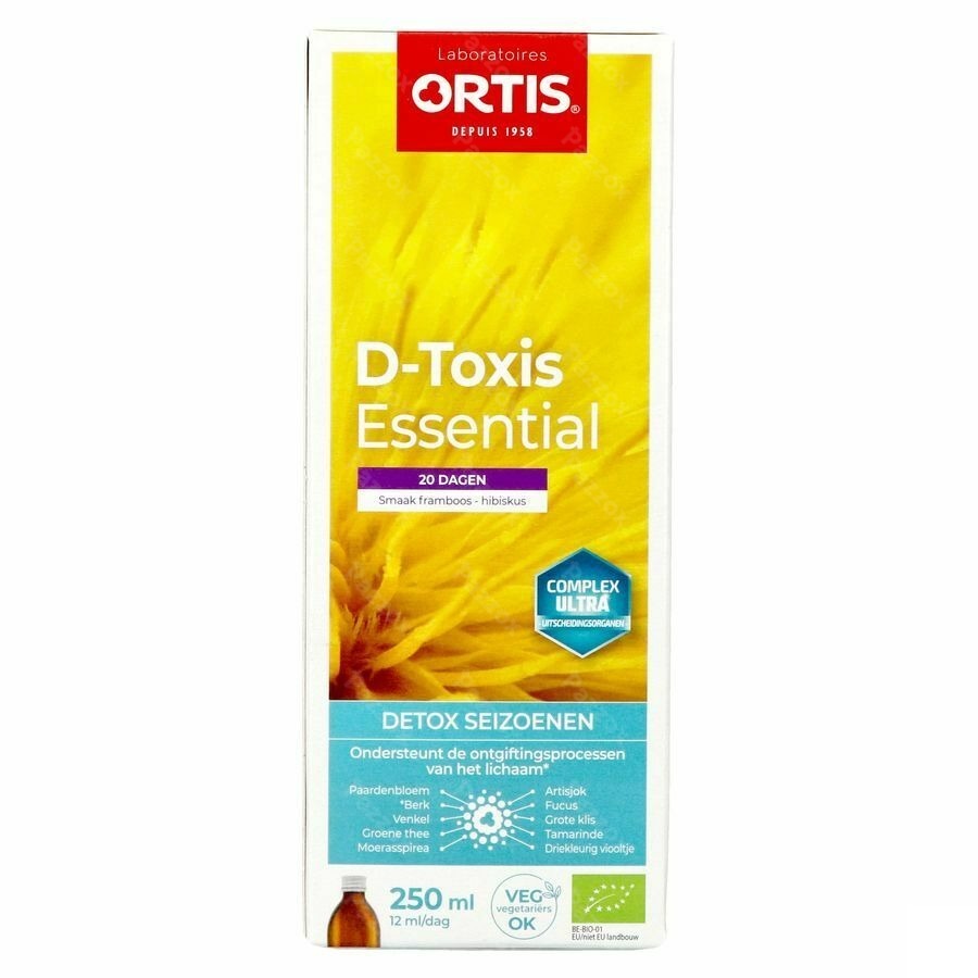 D Toxis Essential Framboos Hibiscus Bio 250ml