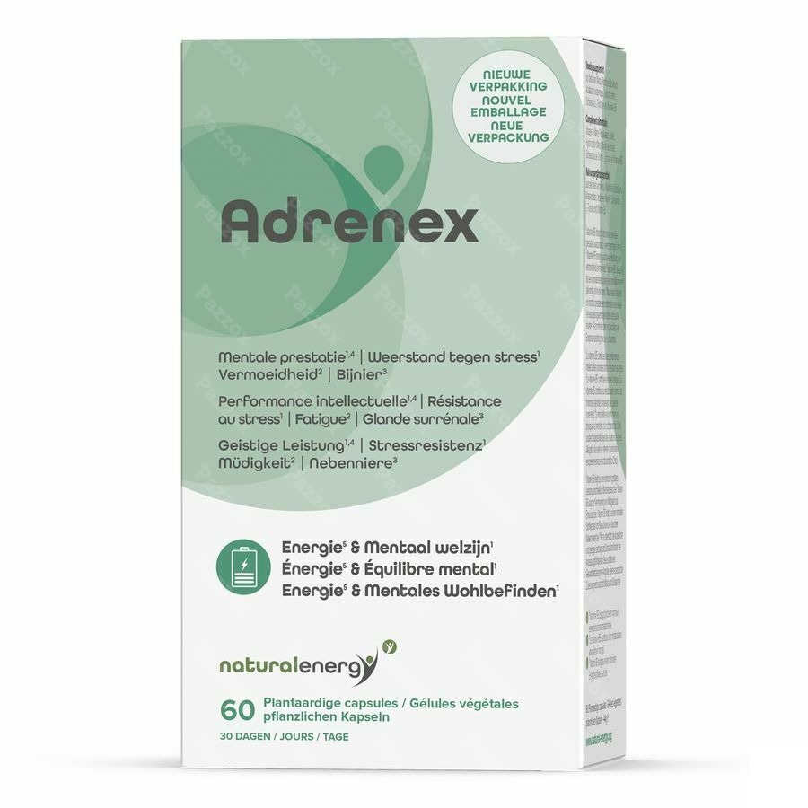 Natural Energy Adrenex 60 Capsules 
