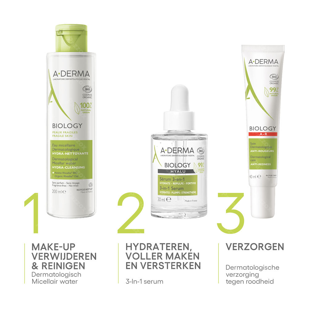 A-Derma Biology Hyalu Serum 3-in-1 30ml