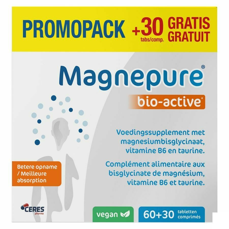 BioActive Magnepure Promopack 60+30 Gratis
