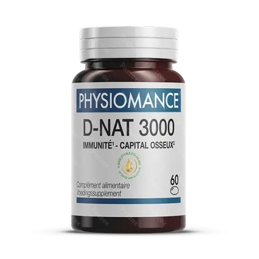 Physiomance D-nat 3000 IE 60 Capsules