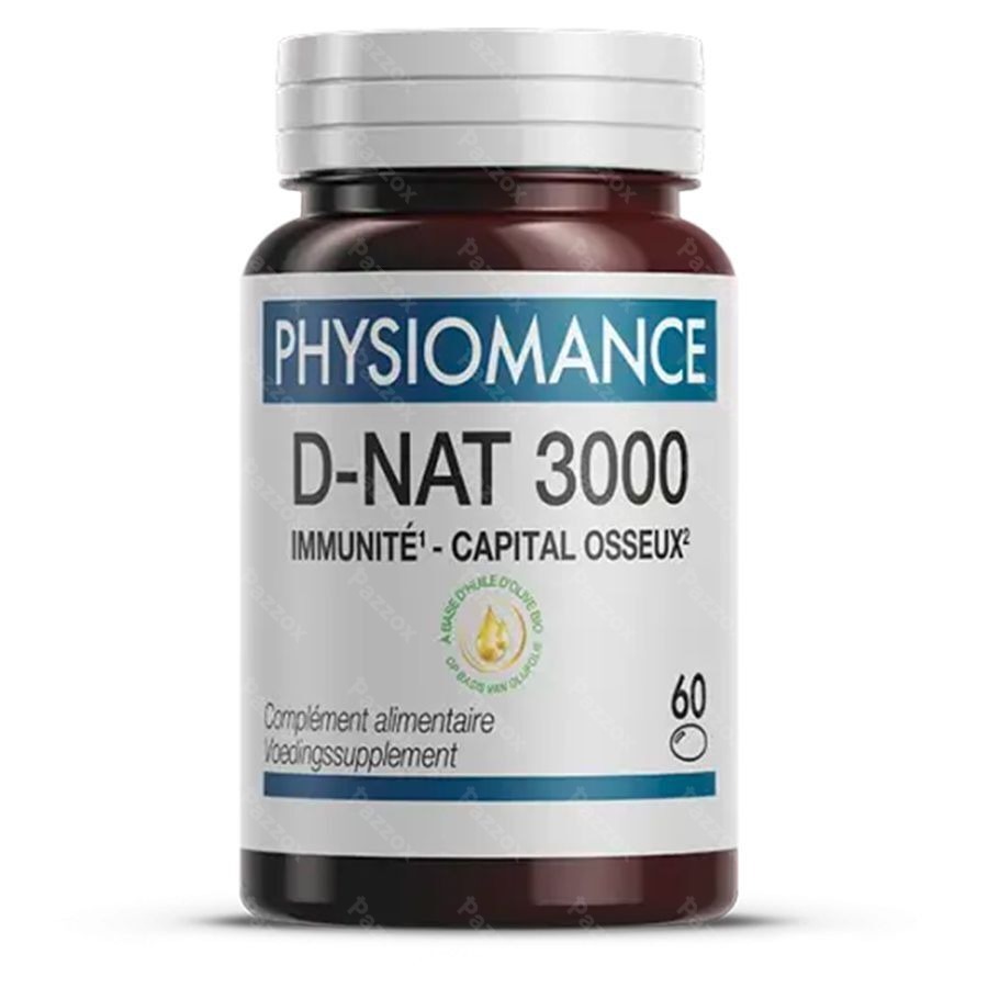 Physiomance D-nat 3000 IE 60 Capsules