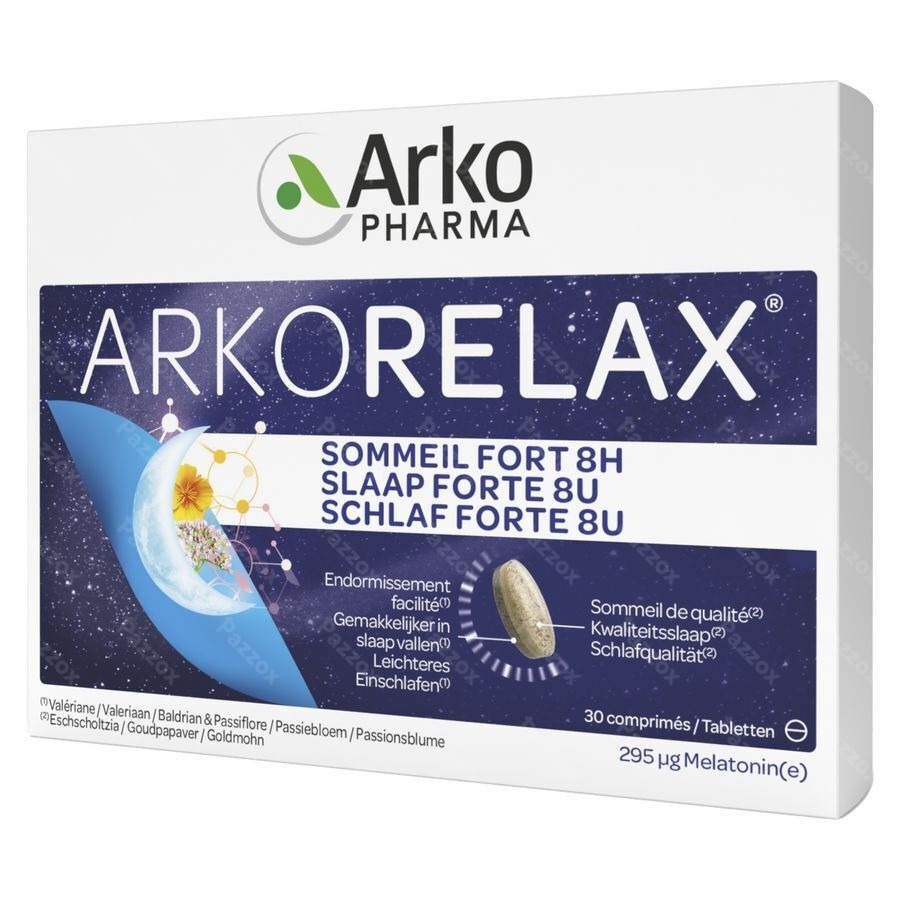 Arkorelax Slaap Fort 8h 60 Tabletten