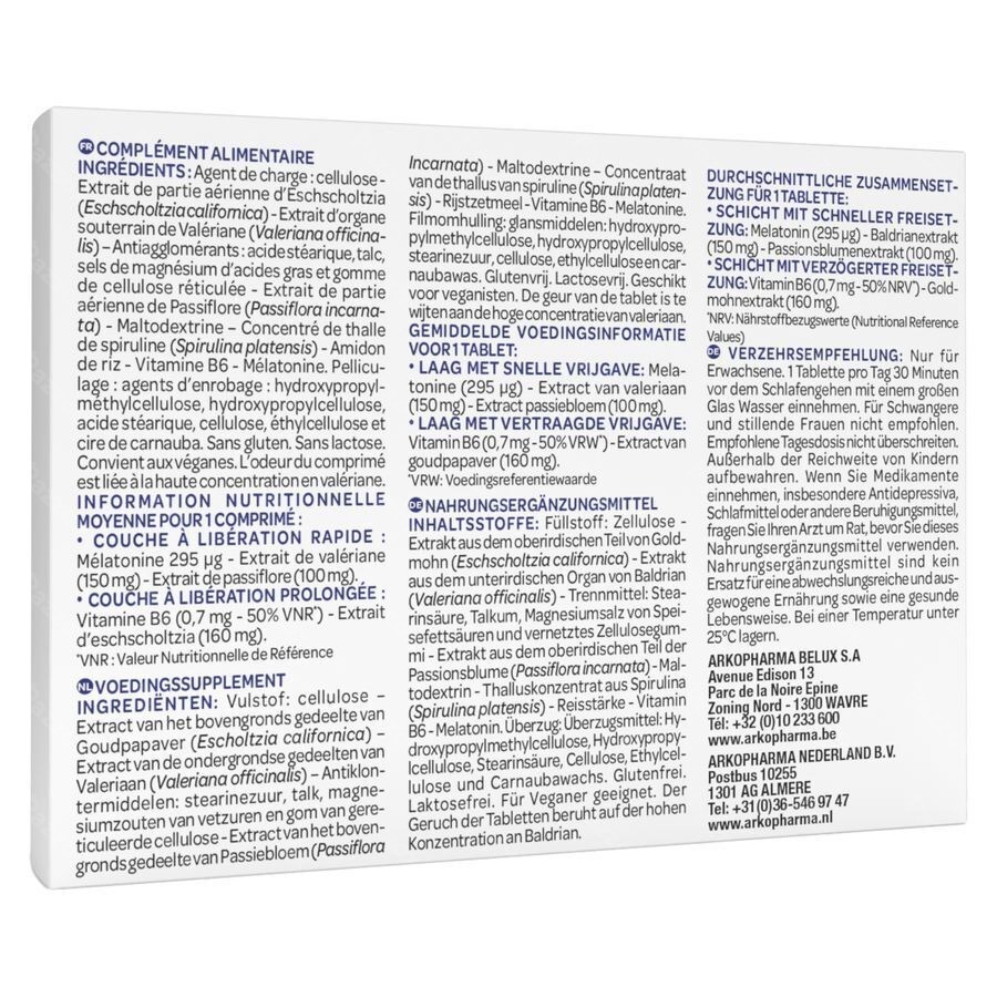 Arkorelax Slaap Fort 8h 60 Tabletten