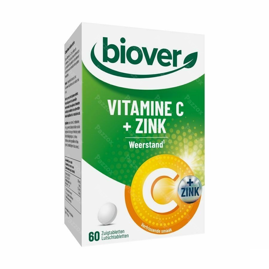 Biover Vitamine C + Zink 60 Tabletten