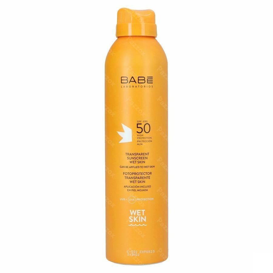 Babé Wet Skin Transparante Zonnecreme SPF50+ 200ml