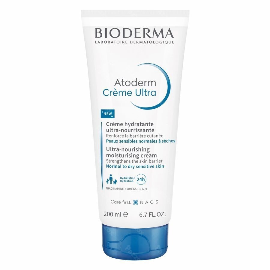 Bioderma Atoderm Ultravoedende Hydraterende Crème 200ml 