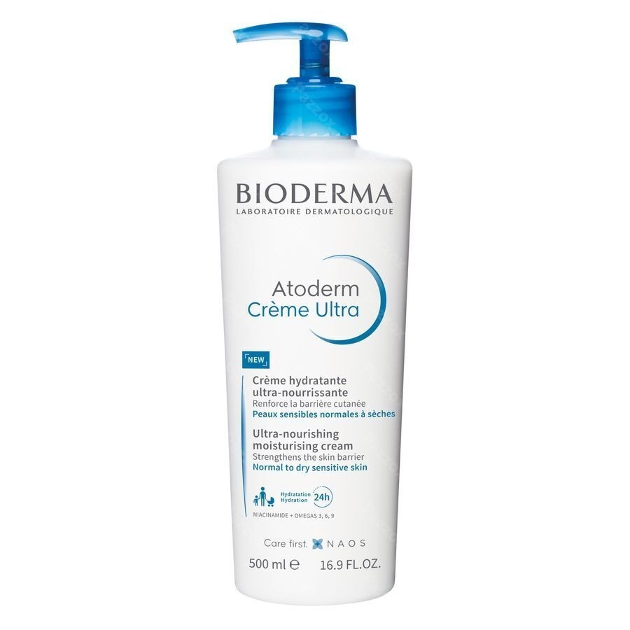 Bioderma Atoderm Ultravoedende Hydraterende Crème 500ml