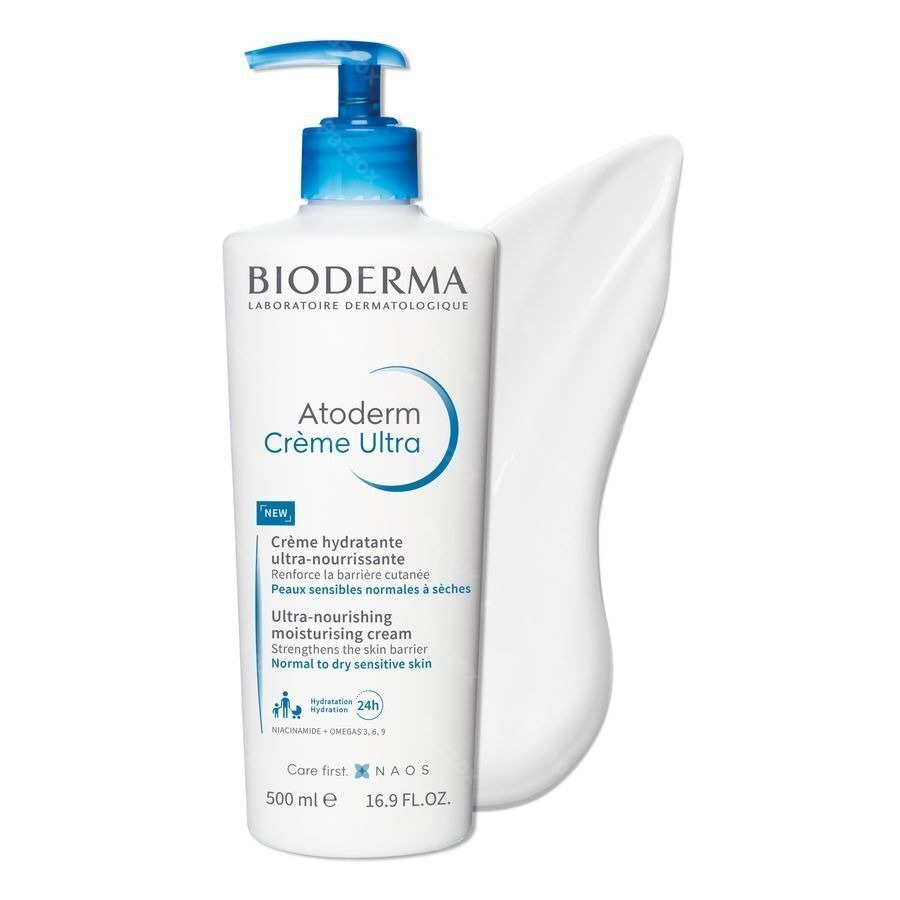 Bioderma Atoderm Ultravoedende Hydraterende Crème 500ml