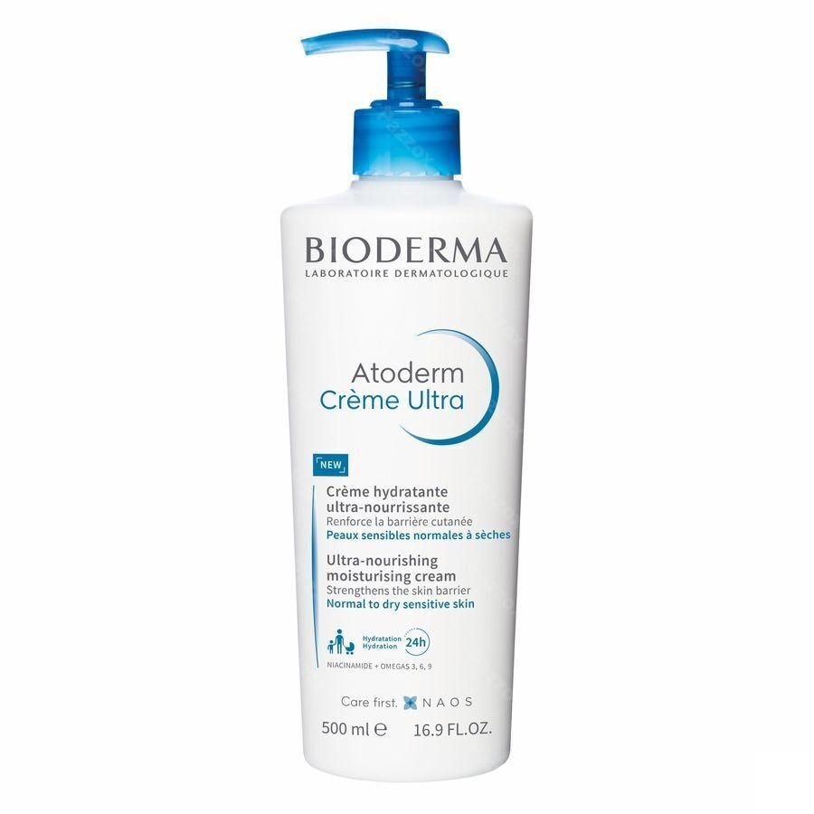 Bioderma Atoderm Ultravoedende Hydraterende Crème 500ml