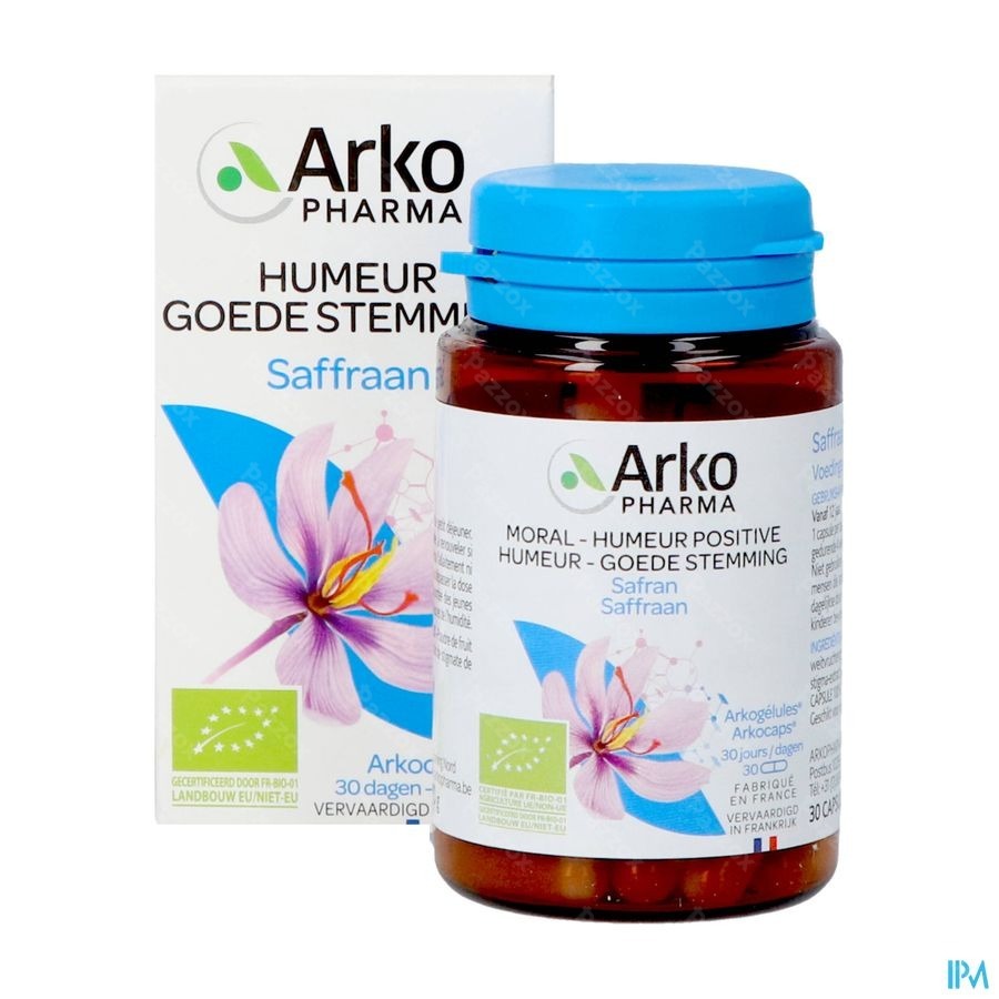 Arkocaps Saffraan Bio 30 Capsules
