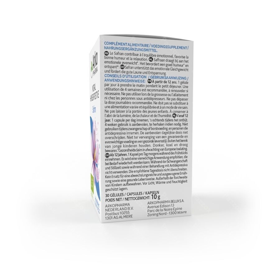 Arkocaps Saffraan Bio 30 Capsules