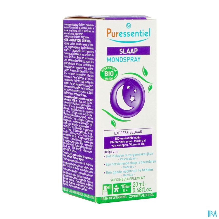 Puressentiel Slaap Mondspray 20ml