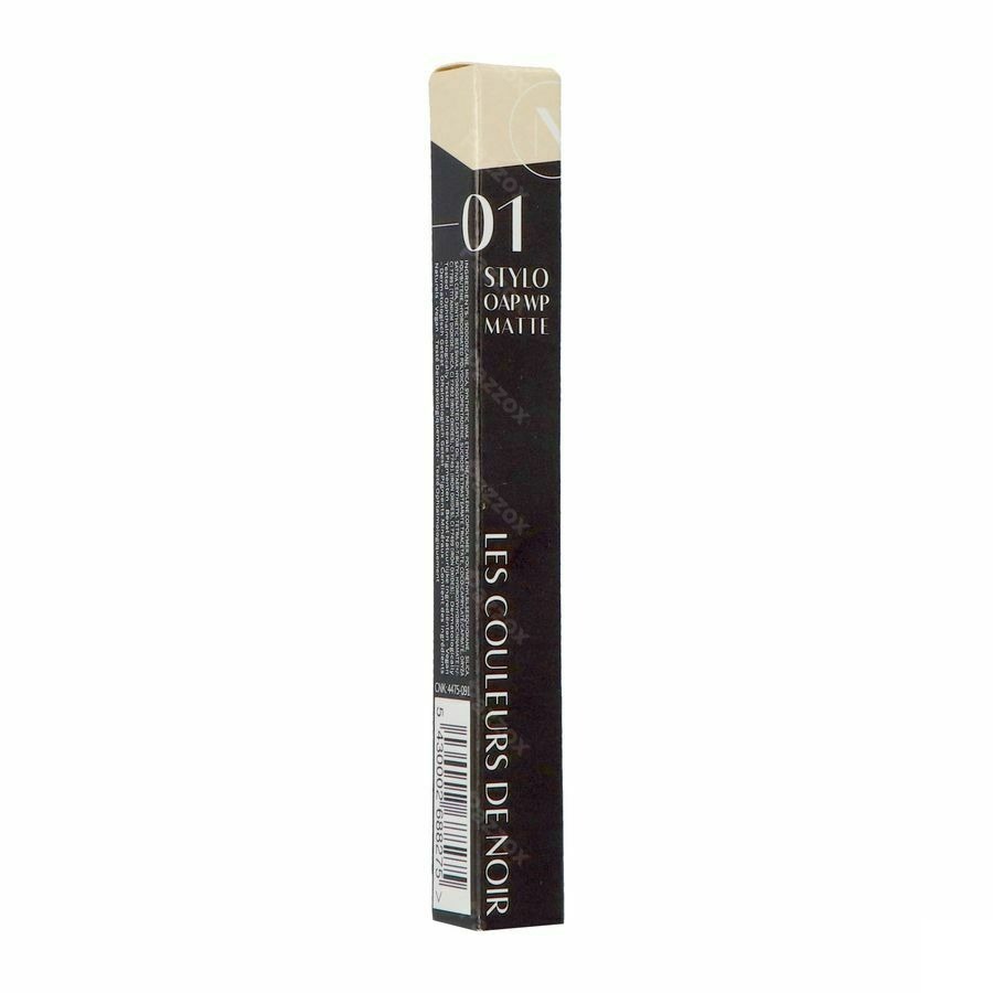 Les Couleurs De Noir Oap Wtp Matte 01