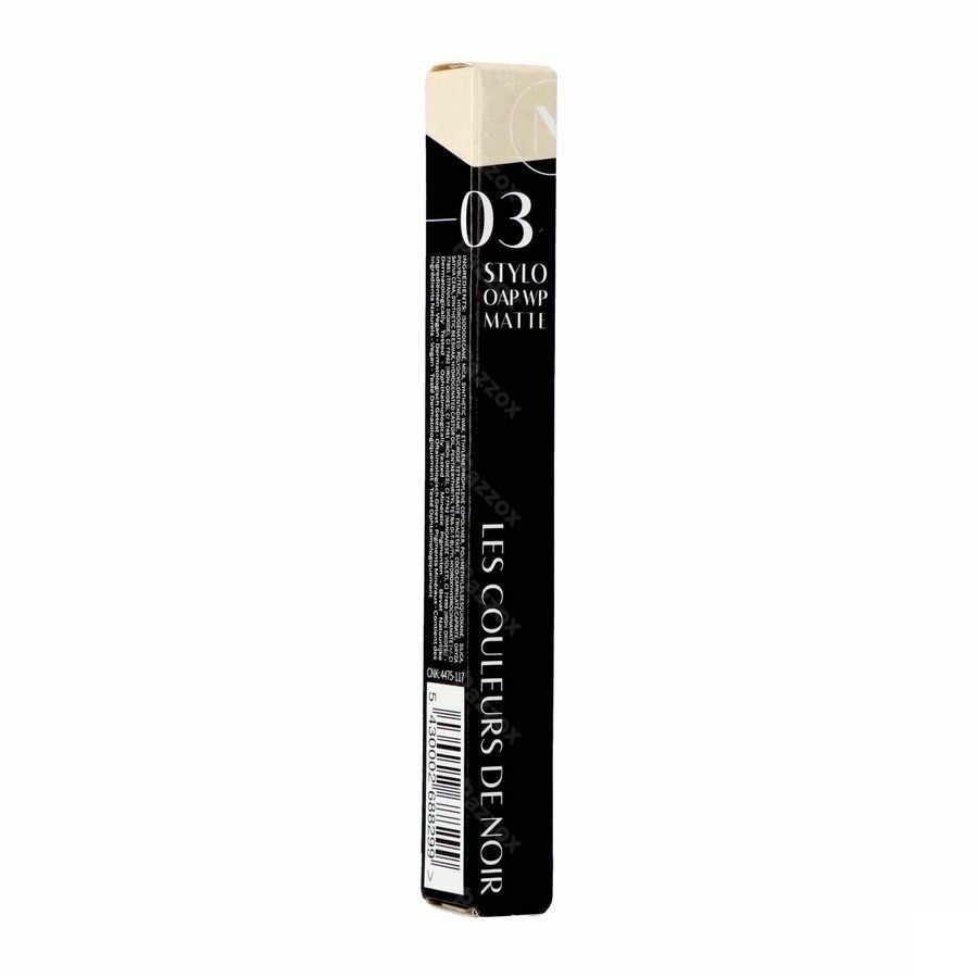 Les Couleurs De Noir Oogschaduwstylo Oap Wtp Mat 03