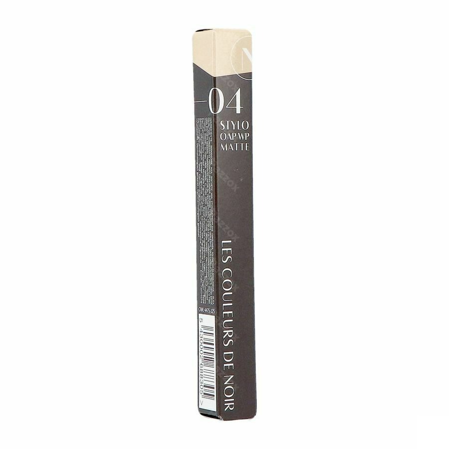 Couleurs De Noir Stylo Oap Wtp Mat 04