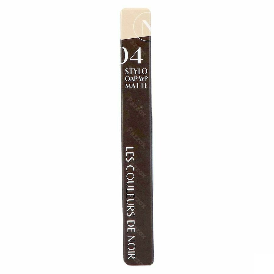 Couleurs De Noir Stylo Oap Wtp Mat 04