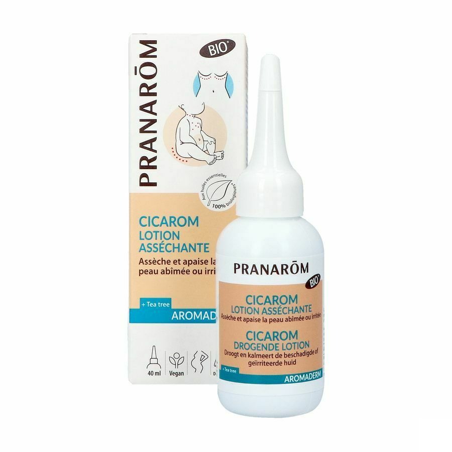 Pranarôm Aromaderm Cicarom Uitdrogende Lotion Bio 40ml