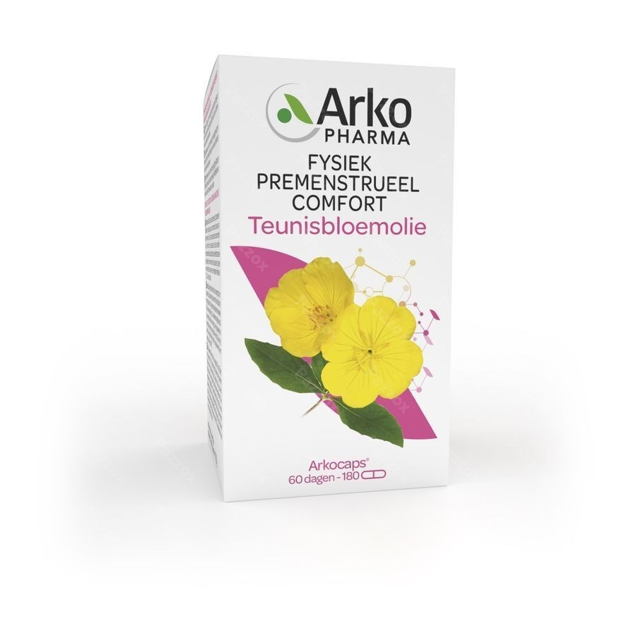 Arkopharma Arkocaps Teunisbloemolie Premenstrueel Comfort 180 Capsules