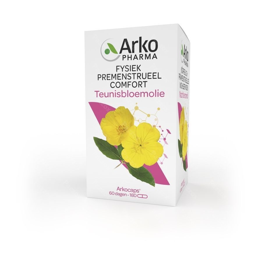 Arkopharma Arkocaps Teunisbloemolie Premenstrueel Comfort 180 Capsules
