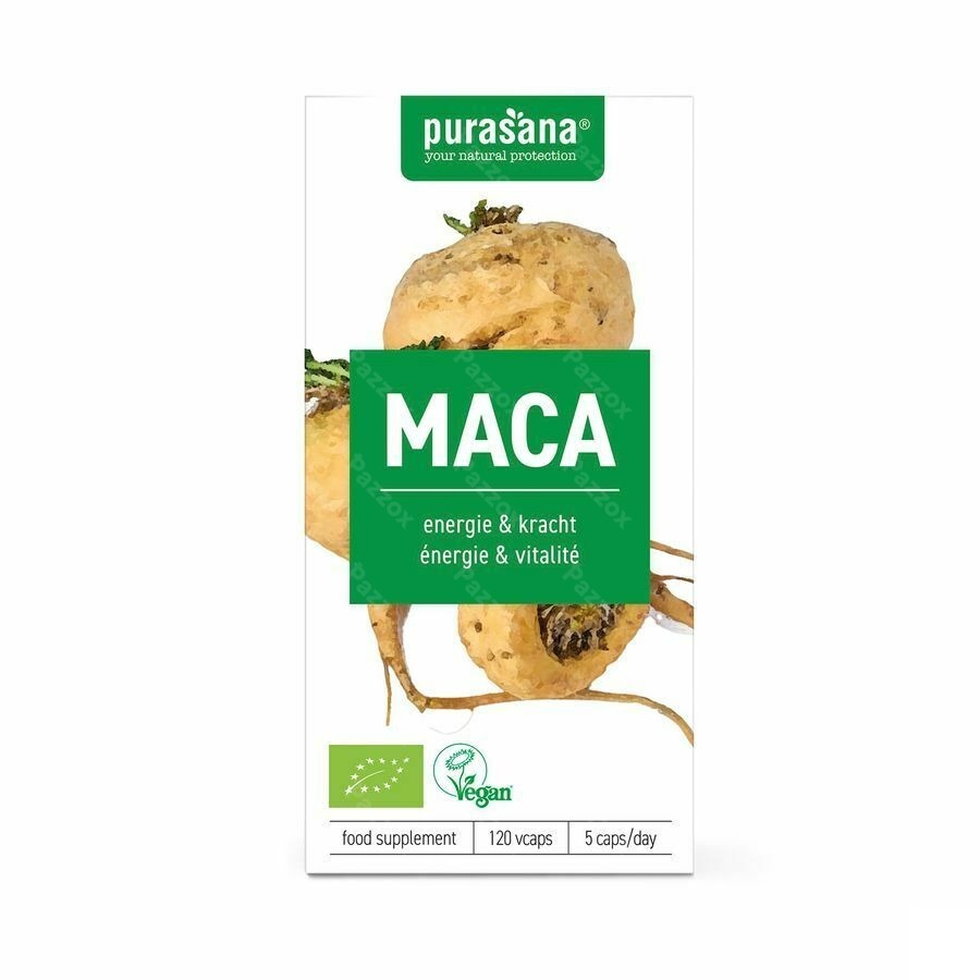 Purasana Maca Bio 120 Capsules
