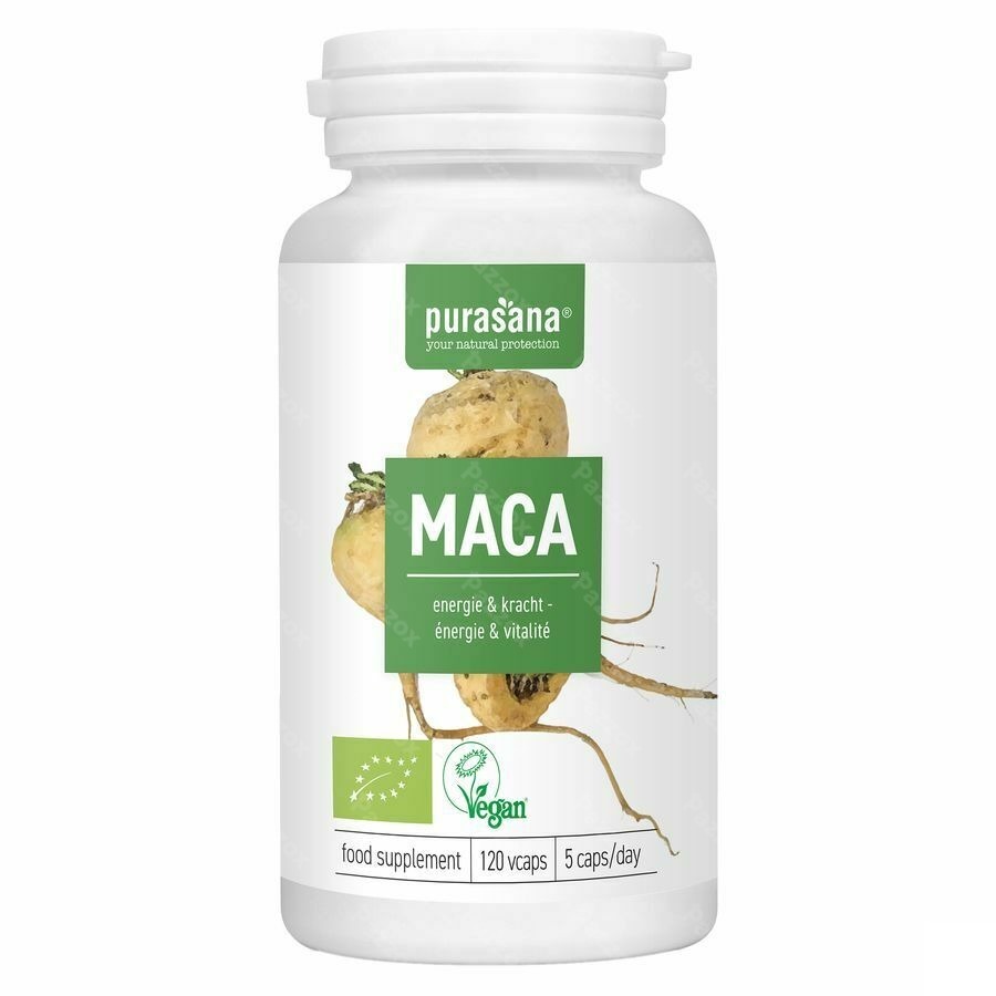 Purasana Maca Bio 120 Capsules