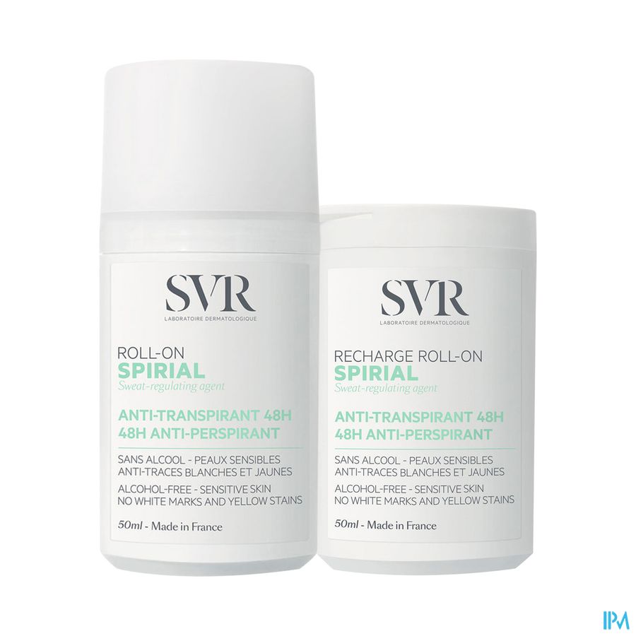SVR Spirial Duo Anti-Transpirant 48H Deodorant 100ml