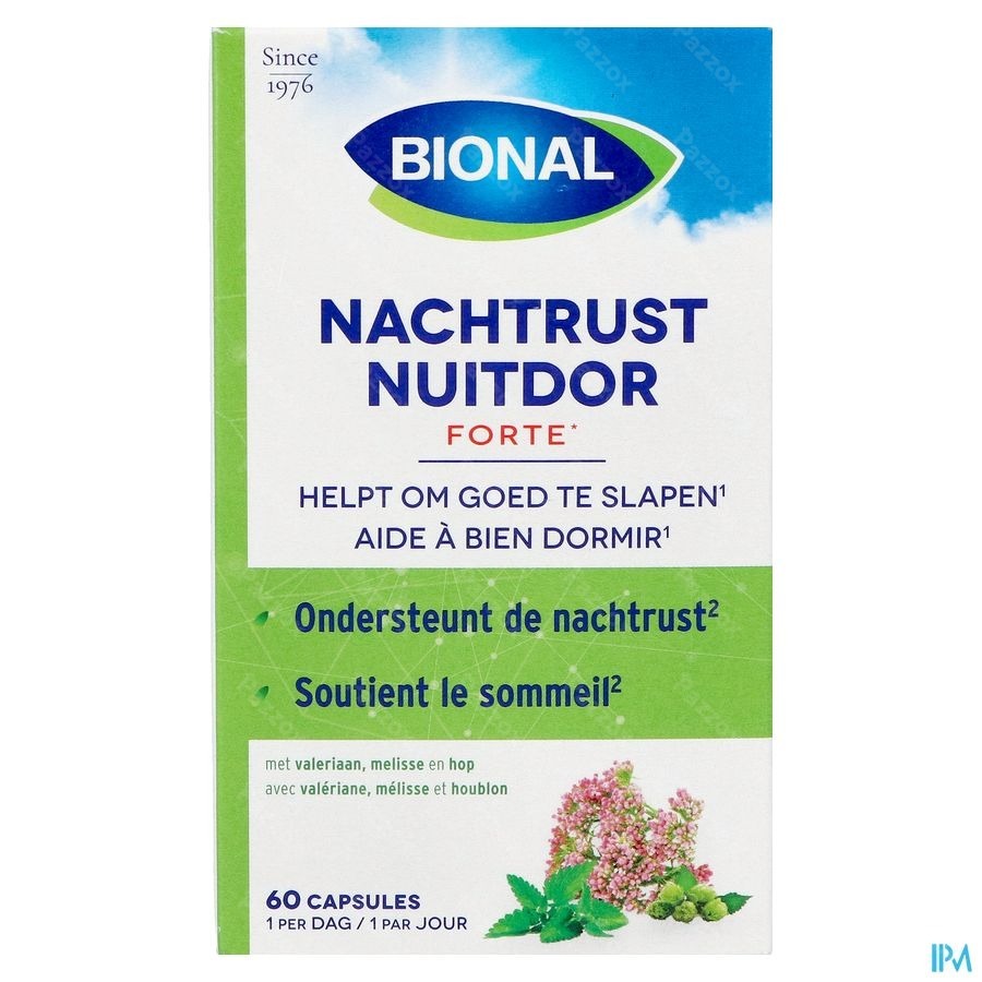 Bional Nachtrust Forte 60 Capsules 