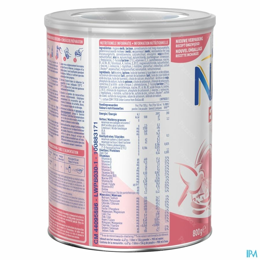 Nan Evolia 2 Opvolgmelk Baby 6+ Maanden 800g