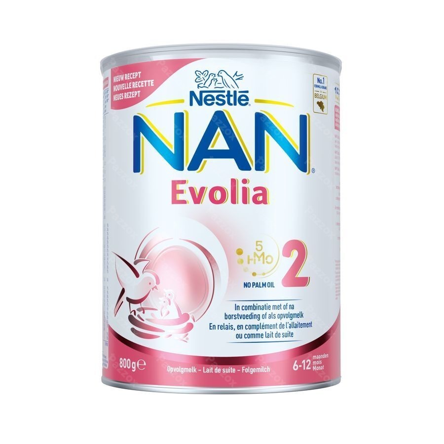 Nan Evolia 2 Opvolgmelk Baby 6+ Maanden 800g