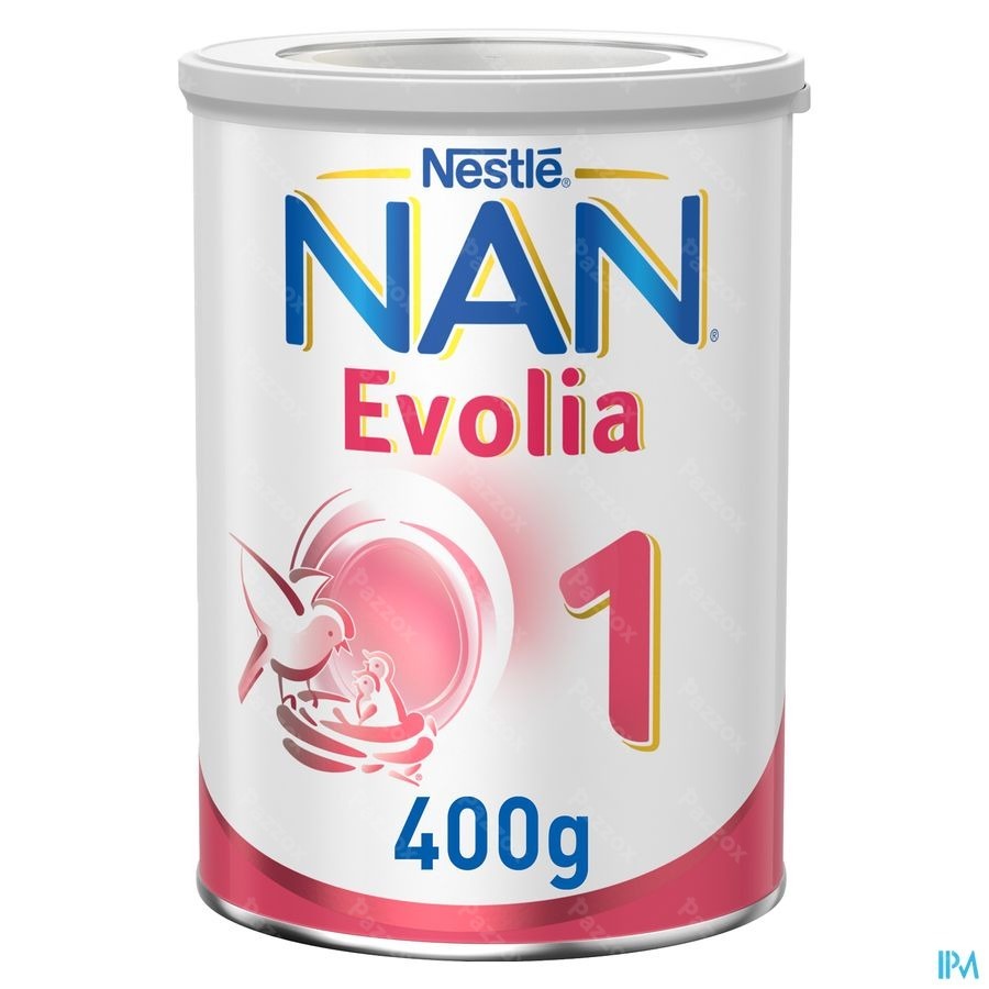 Nan Evolia 1 Zuigelingenmelk 0-6 Maanden Nieuwe Formule 400g