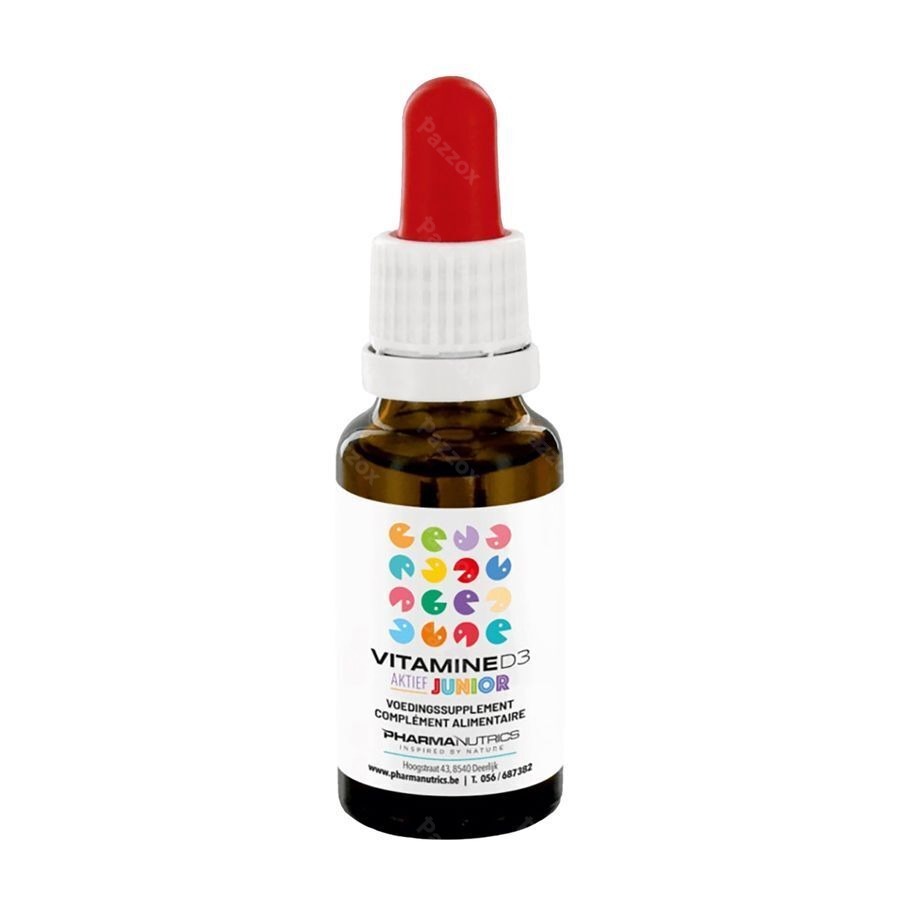 PharmaNutrics Vitamine D Actief Junior Druppels 30ml