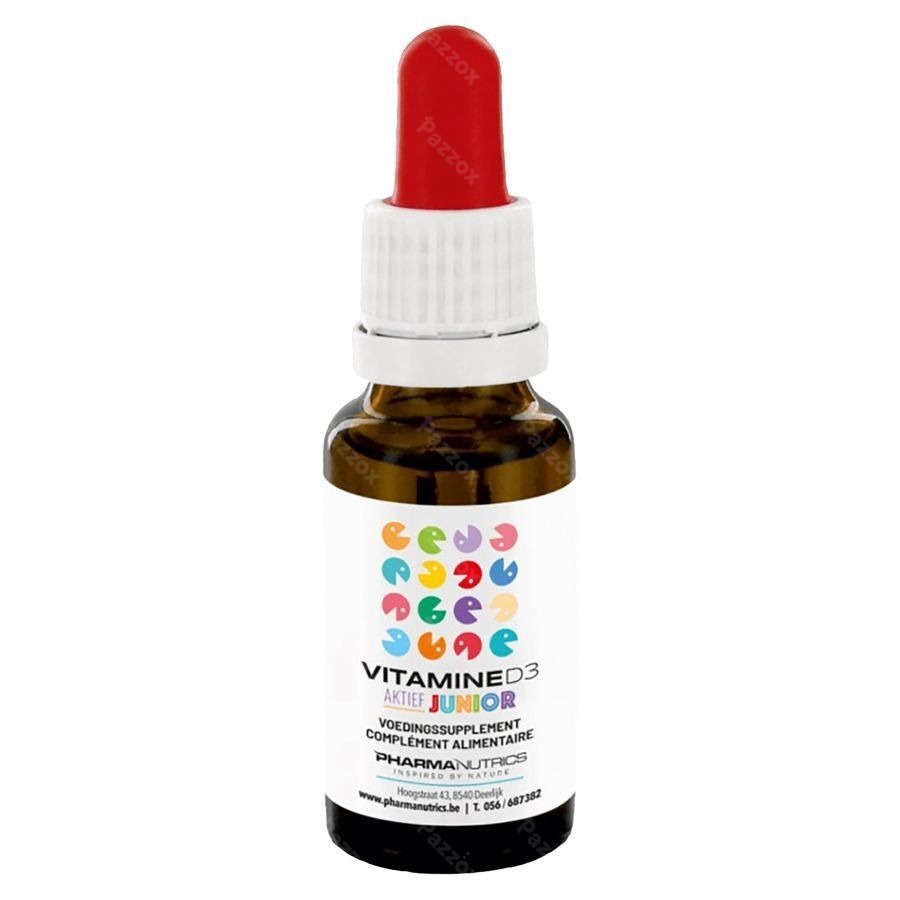 PharmaNutrics Vitamine D Actief Junior Druppels 30ml