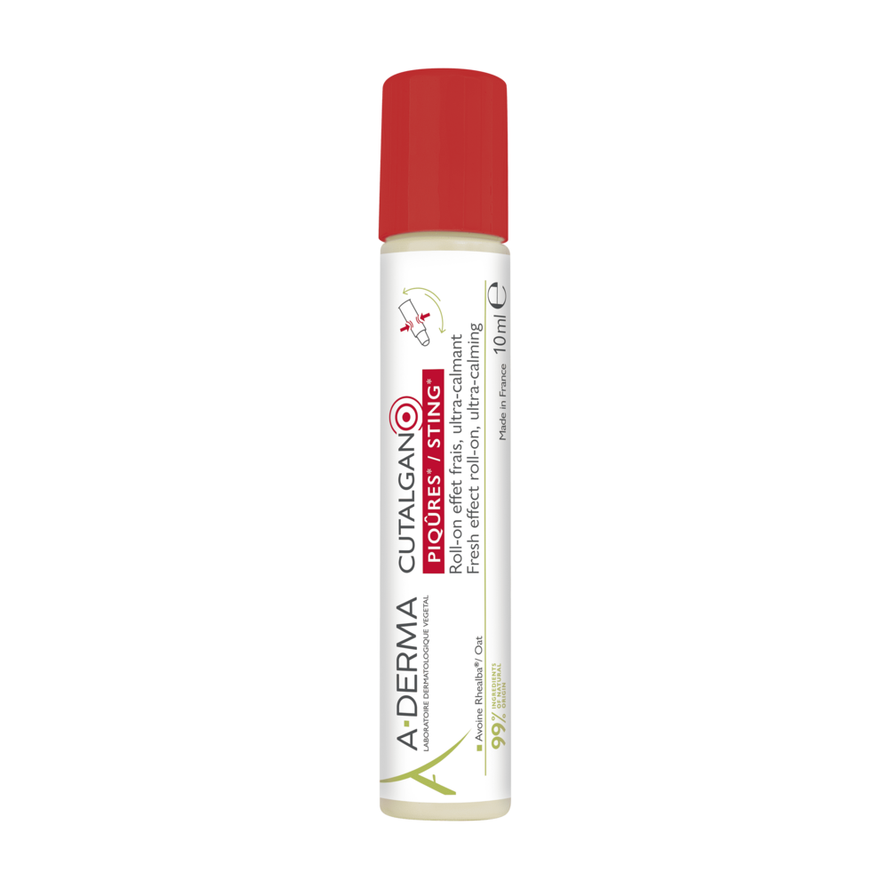 A-Derma Cutalgan Roll On Insectenbeten Irritatie 10 ml