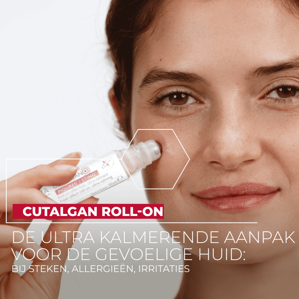 A-Derma Cutalgan Roll On Insectenbeten Irritatie 10 ml