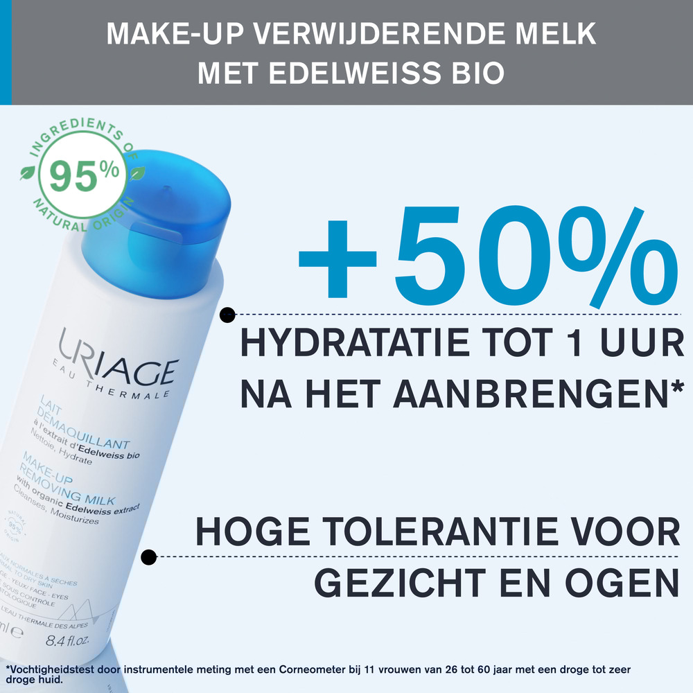 Uriage Reinigingsmelk Gevoelige Huid 250ml