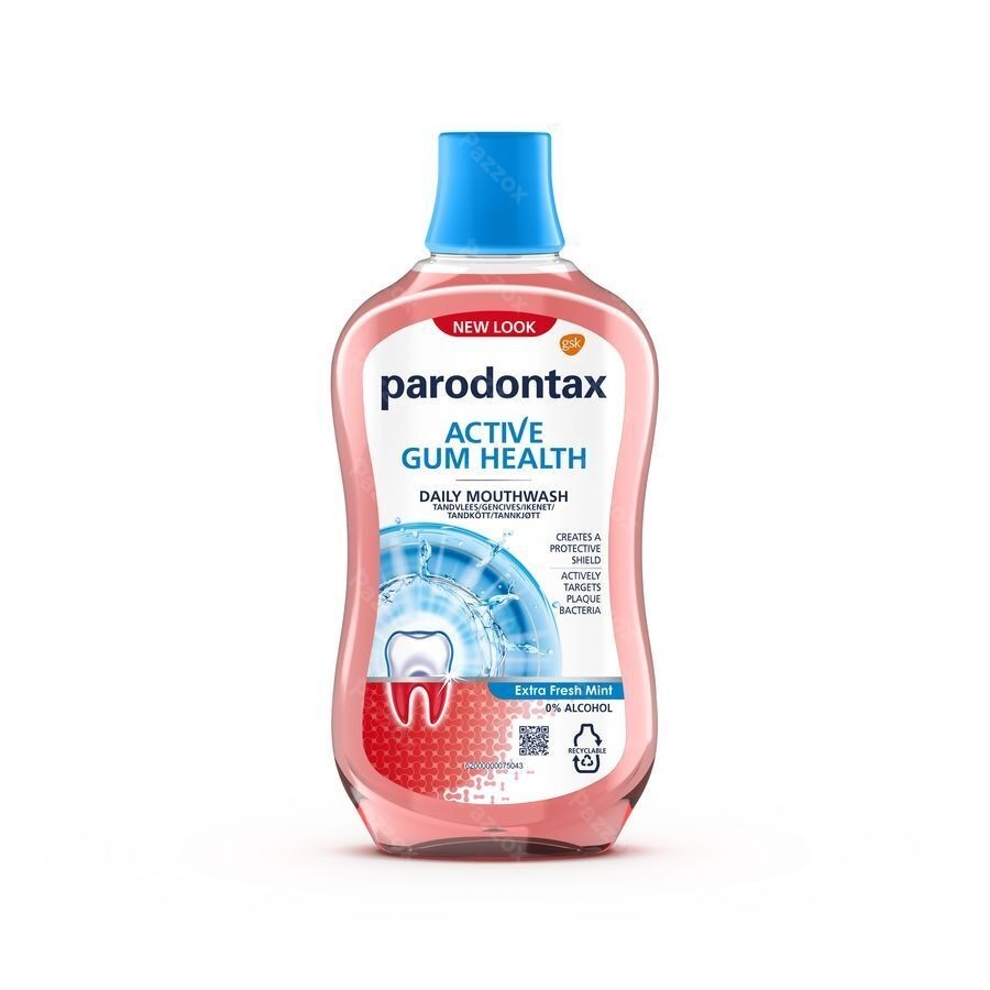 Parodontax Active Gum Health Mondwater Extra Fresh Mint 500ml