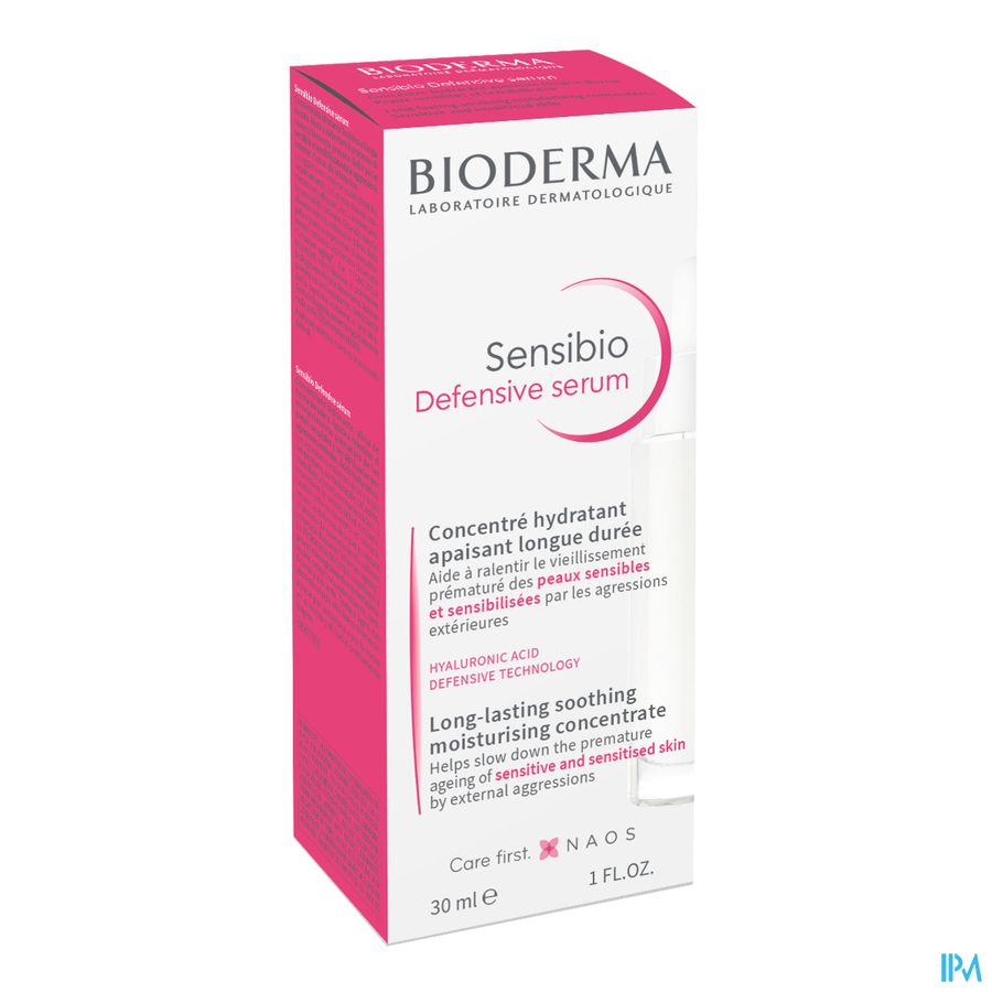 Bioderma Sensibio Defensive Soothing And Moisturizing Serum 30 Ml