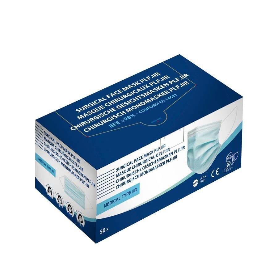 Chirurgisch Mondmasker Plf Iir Blauw 50 Infinity