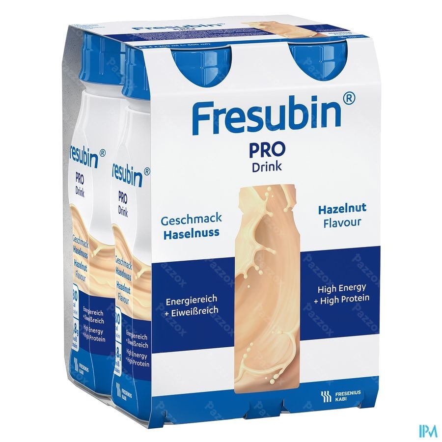 Fresubin Pro Drink Hazelnoot 4x200ml