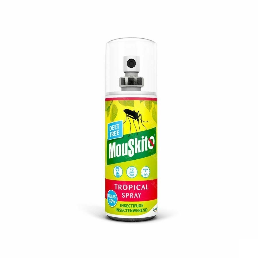 Mouskito Tropical Deet Free Spray 100ml
