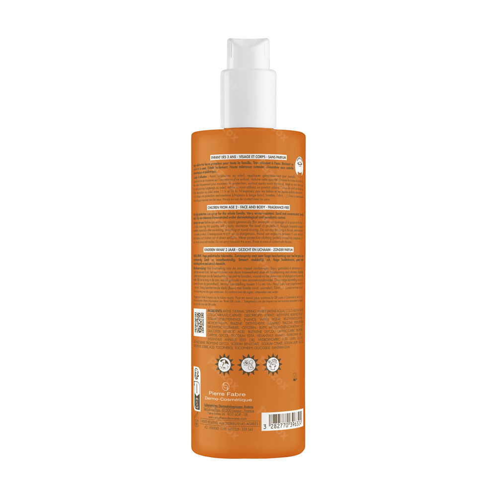 Avène Zon SPF 50+ Familie Spray 400ml