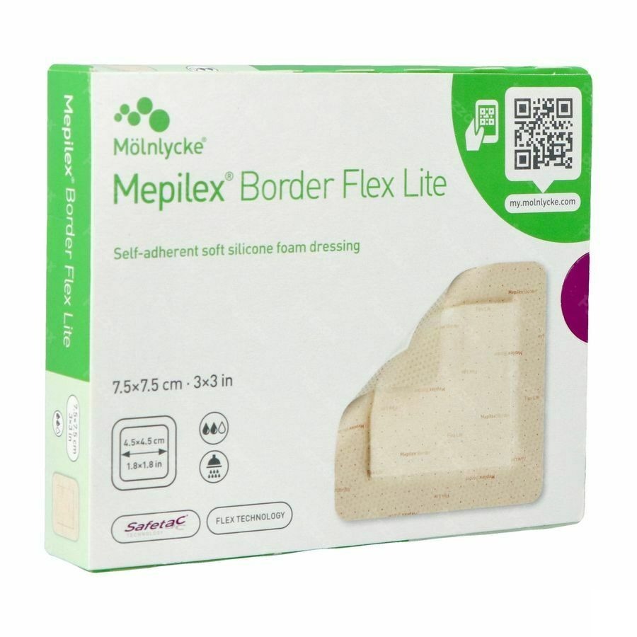 Mepilex Border Flex Lite 7,5cmx7,5cm 5 581250