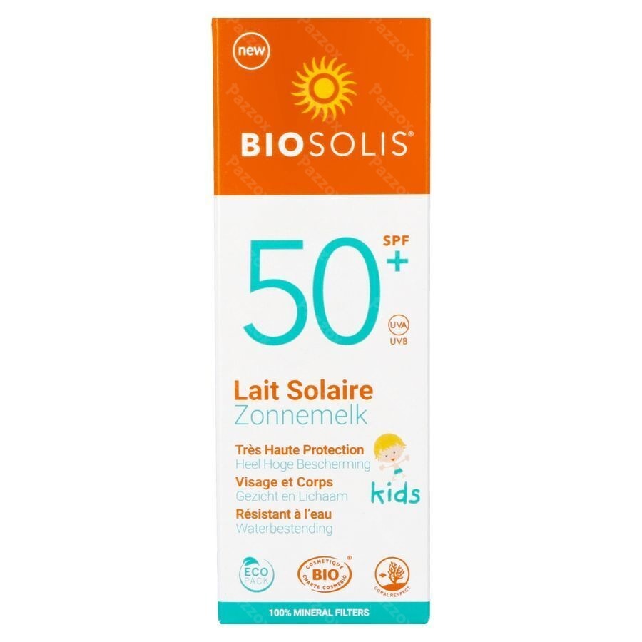 Biosolis Zonnemelk Kids SPF50+ 100ml