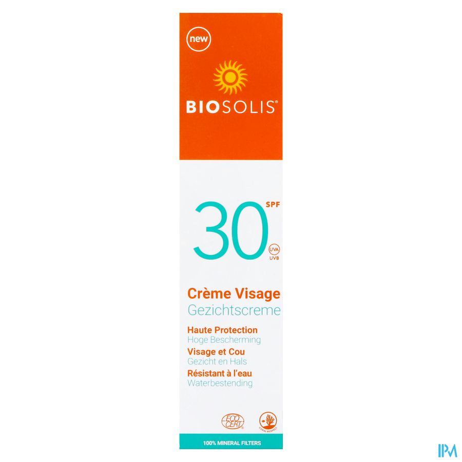 Biosolis Gezichtscrème Spf30 50Ml