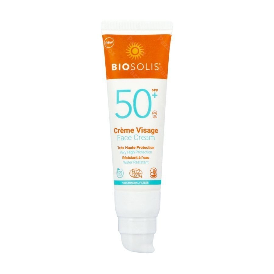 Biosolis Zonnecrème Gezicht SPF50+ 50ml