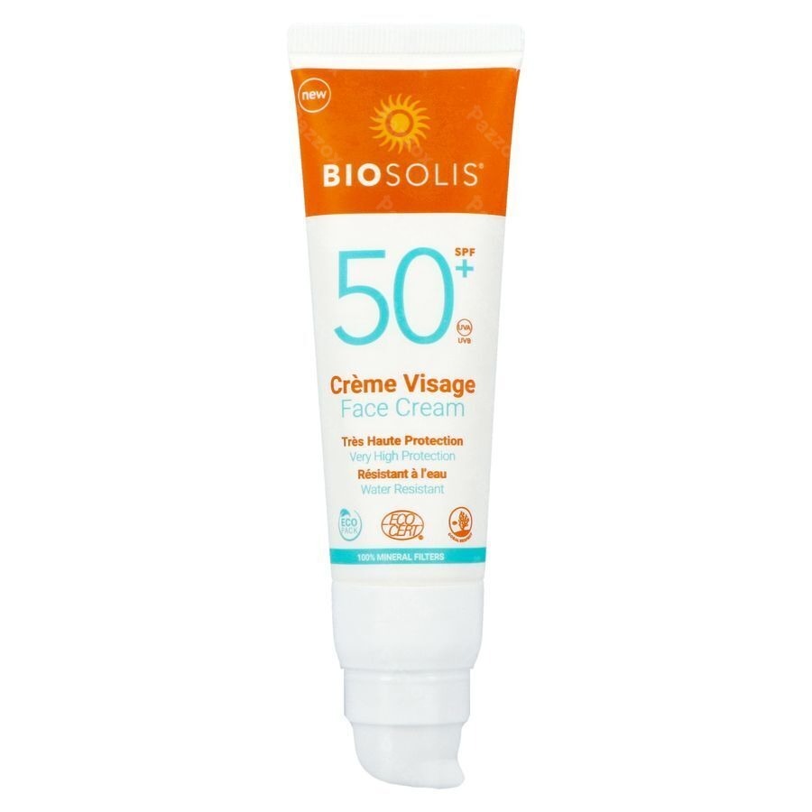 Biosolis Zonnecrème Gezicht SPF50+ 50ml