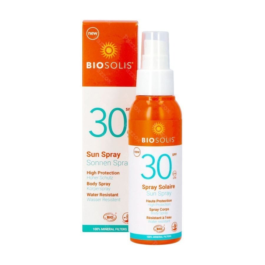 Biosolis Zonnespray SPF30 100ml