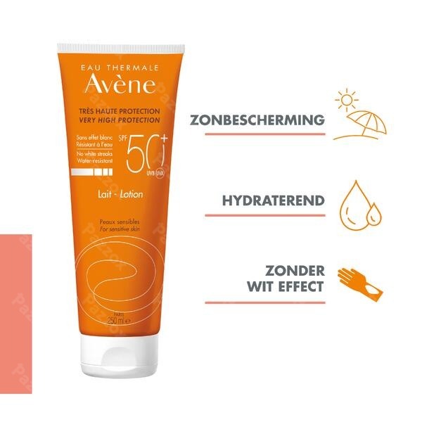 Avène Zon SPF 50+ Zonnemelk 250ml