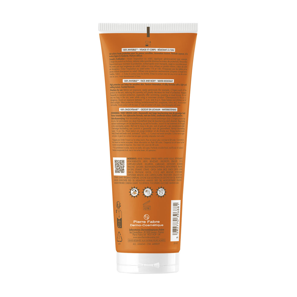 Avène Zon SPF 50+ Zonnemelk 250ml